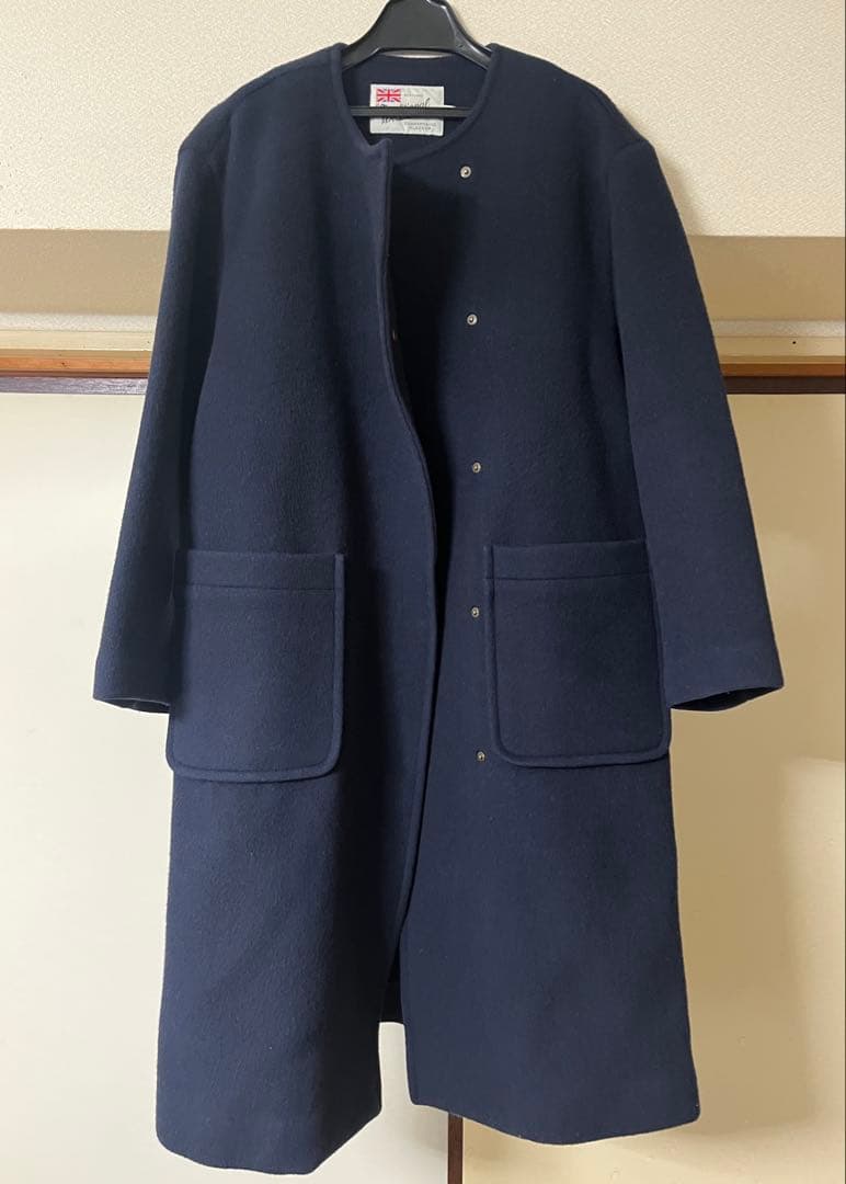 トラディショナルウェザーウェア アークリーロングパッチポケットコート60500円M Traditional Weatherwear