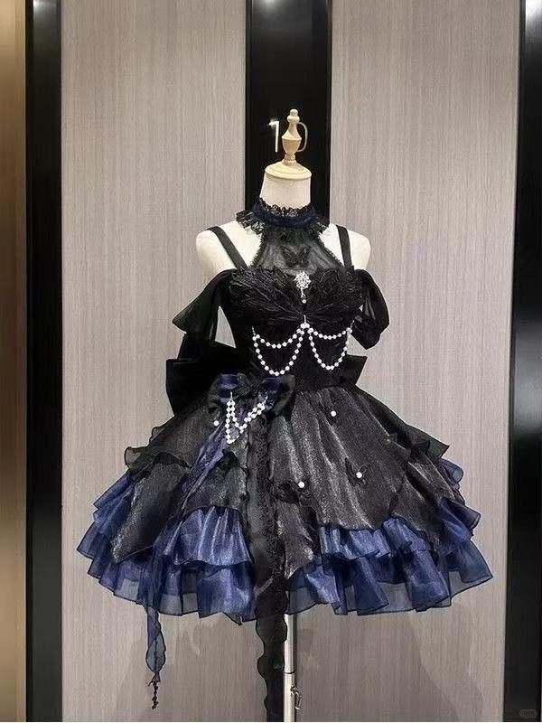お嬢様 かわいい メイド衣装 ワンピース 可愛いドレス ロリータ 仮装ゴスロリコスプレ衣装