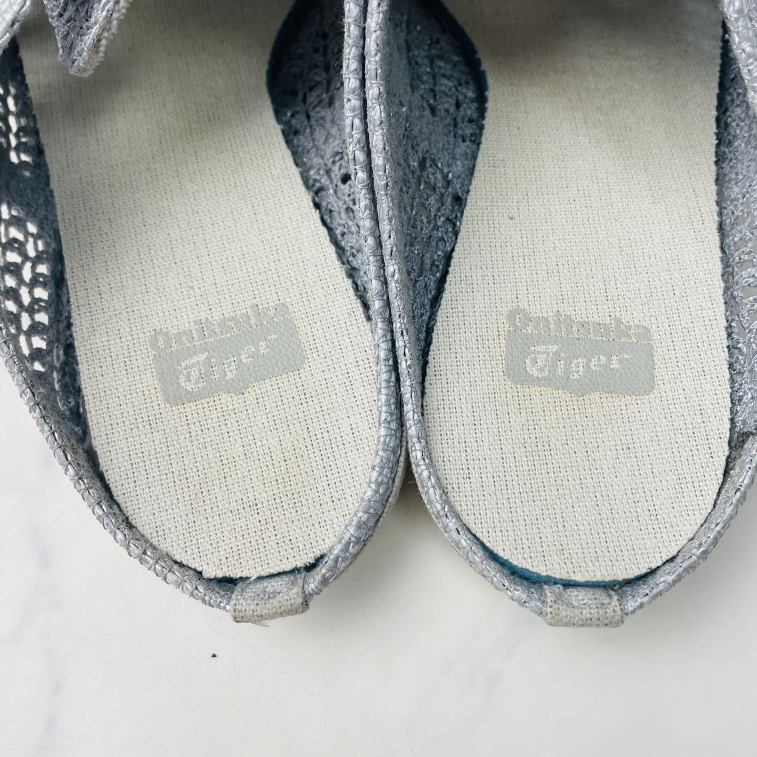 【着用1回】onitsuka Tiger メキシコ66 ミュール サンダル 23 着用1回】onitsuka Tiger メキシコ66 ミュール サンダル 23