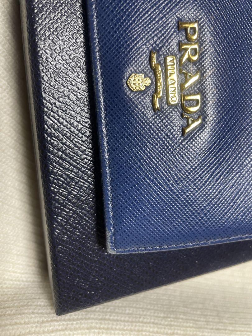 PRADA プラダ 財布 バイカラー 画像7