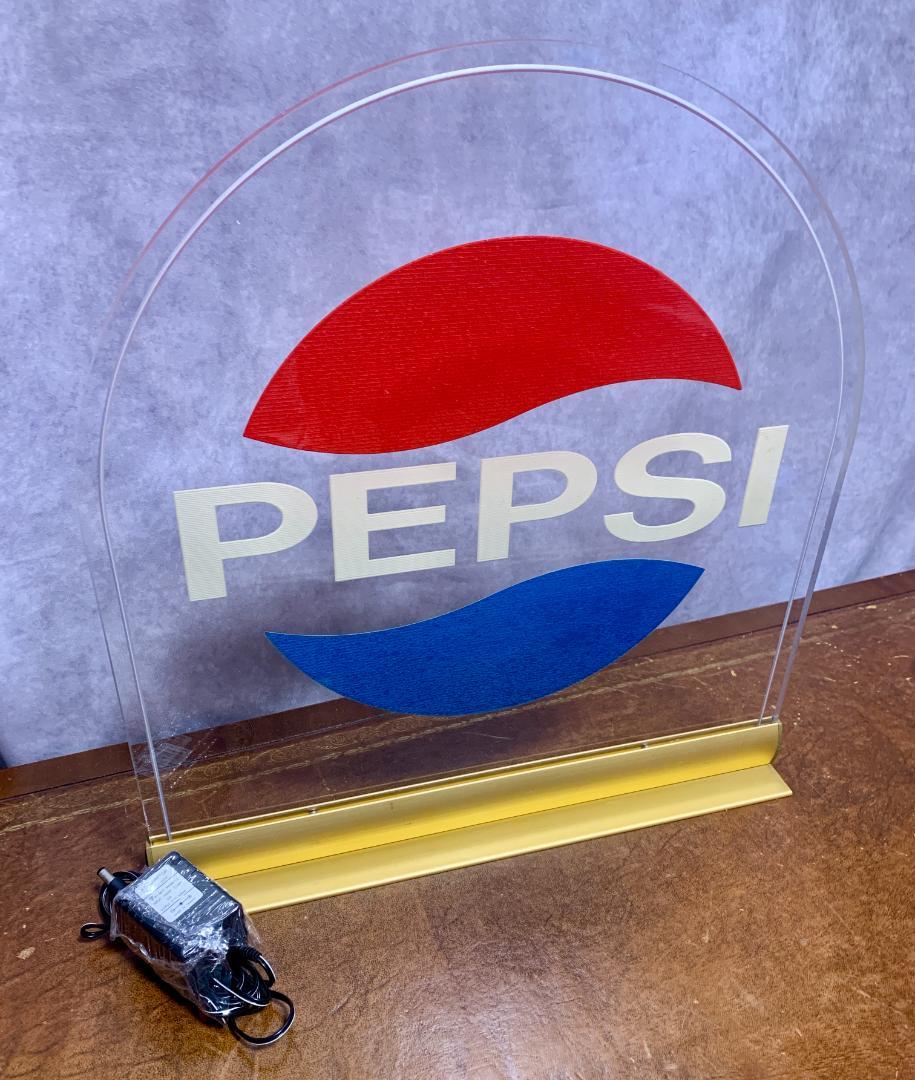 pepsi ペプシ アクリル 看板 ディスプレー イルミネーション ライトアップ