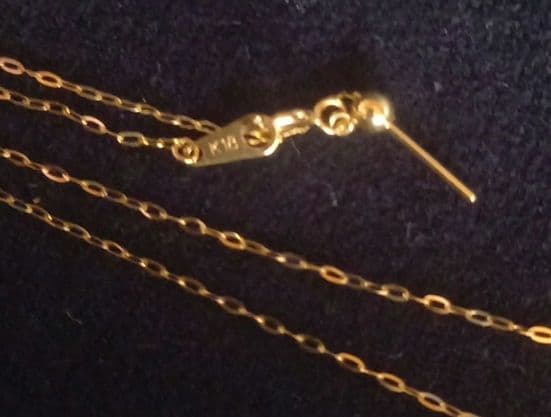 K18 イエローゴールド ゴールデンパール ネックレス