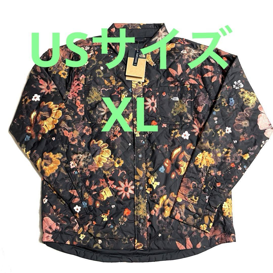 ノースフェイス フランネル コーチジャケット 花柄
