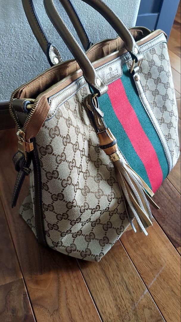 Gucci GGパターン トートバッグ - メルカリ