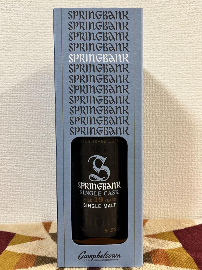 スプリングバンク　19年 スプリングバンク 19年 1995 for WHISKYLIVE 55.9度 （ラベル