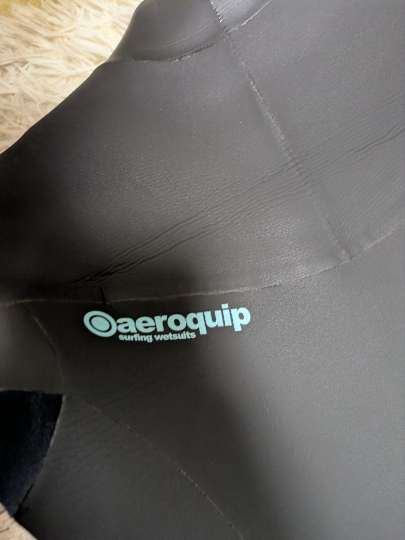 aeroquipロングチェストジップ　フルスーツ5×3ミリ ウェットスーツ