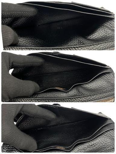 美品 HERMES エルメス ベアン クラシック 長財布 ブラック ▢I刻印