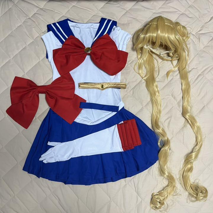 セーラームーン ハロウィン コスプレ Lサイズ アニメ キャラクター 衣装 仮装 メルカリ
