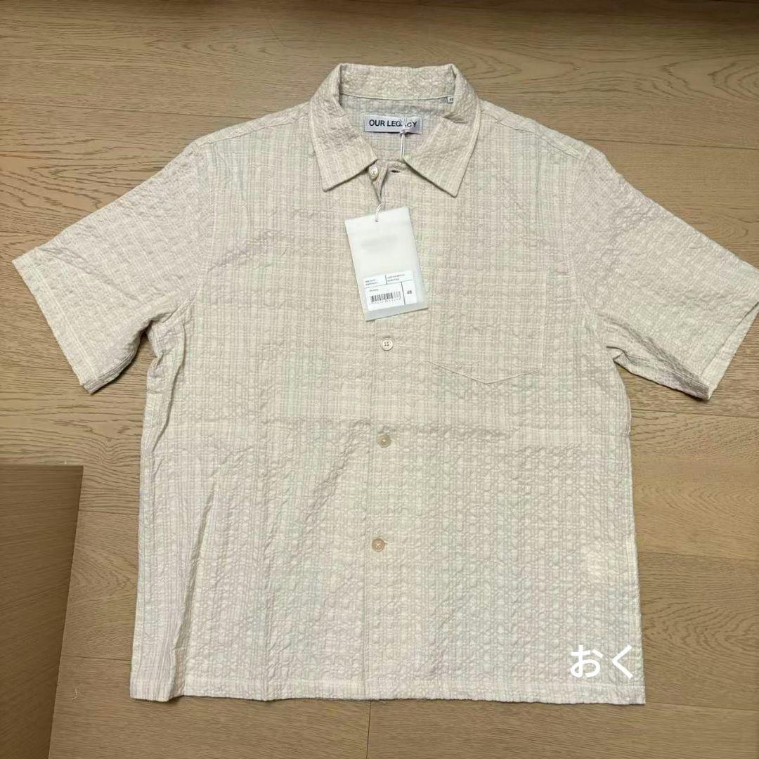 OUR LEGACY ・ BOX SHIRT SHORTSLEEVE [48]