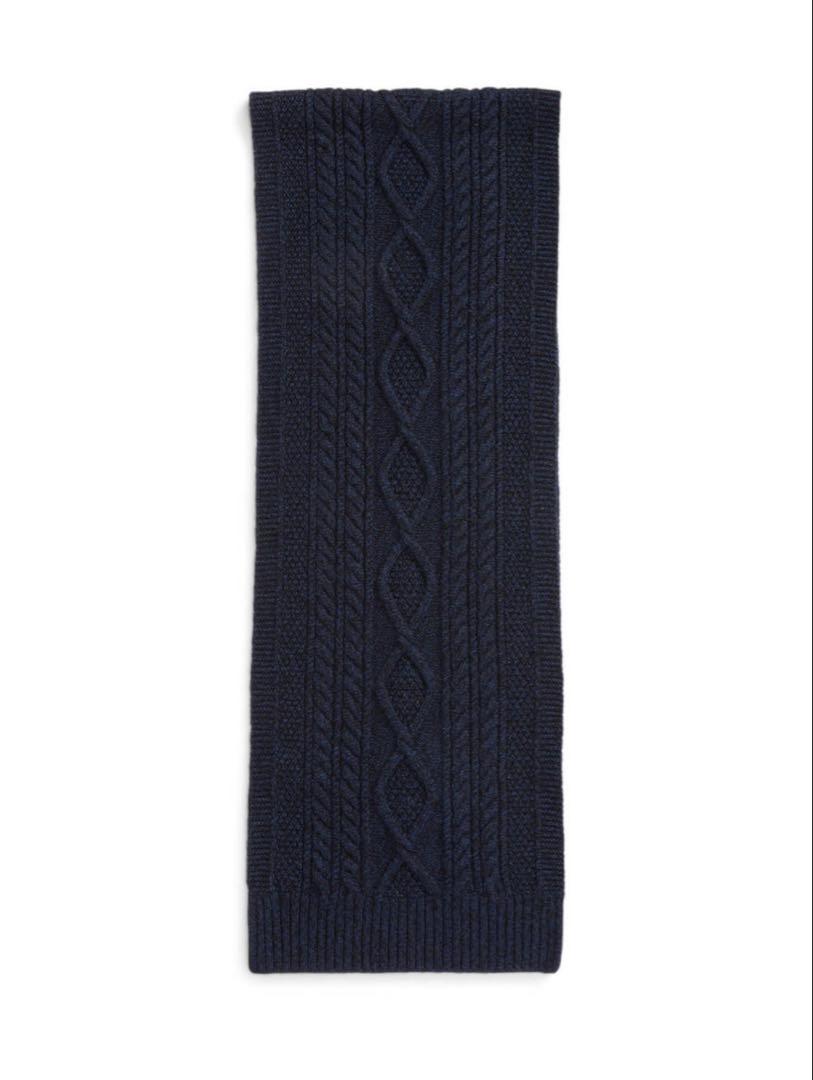 割引ファッション - 新品*RRL*アランニット カシミヤ マフラー