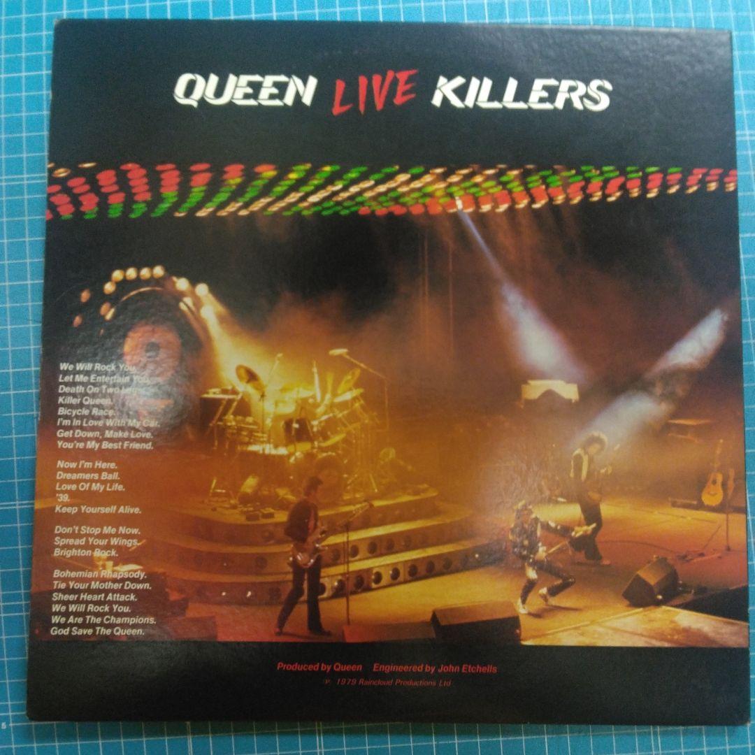 79年帯付きグリーン/レッド盤LP] クイーン・ライブ・キラーズ