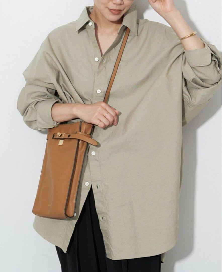 正規店仕入れの Plage Oxford Long シャツ ベージュ 美品 トップス