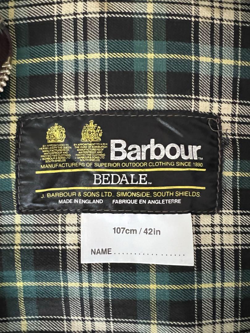 Barbour BEDALE 83年製 2ワラントYKK棒ジップ 42バブアー - メルカリ