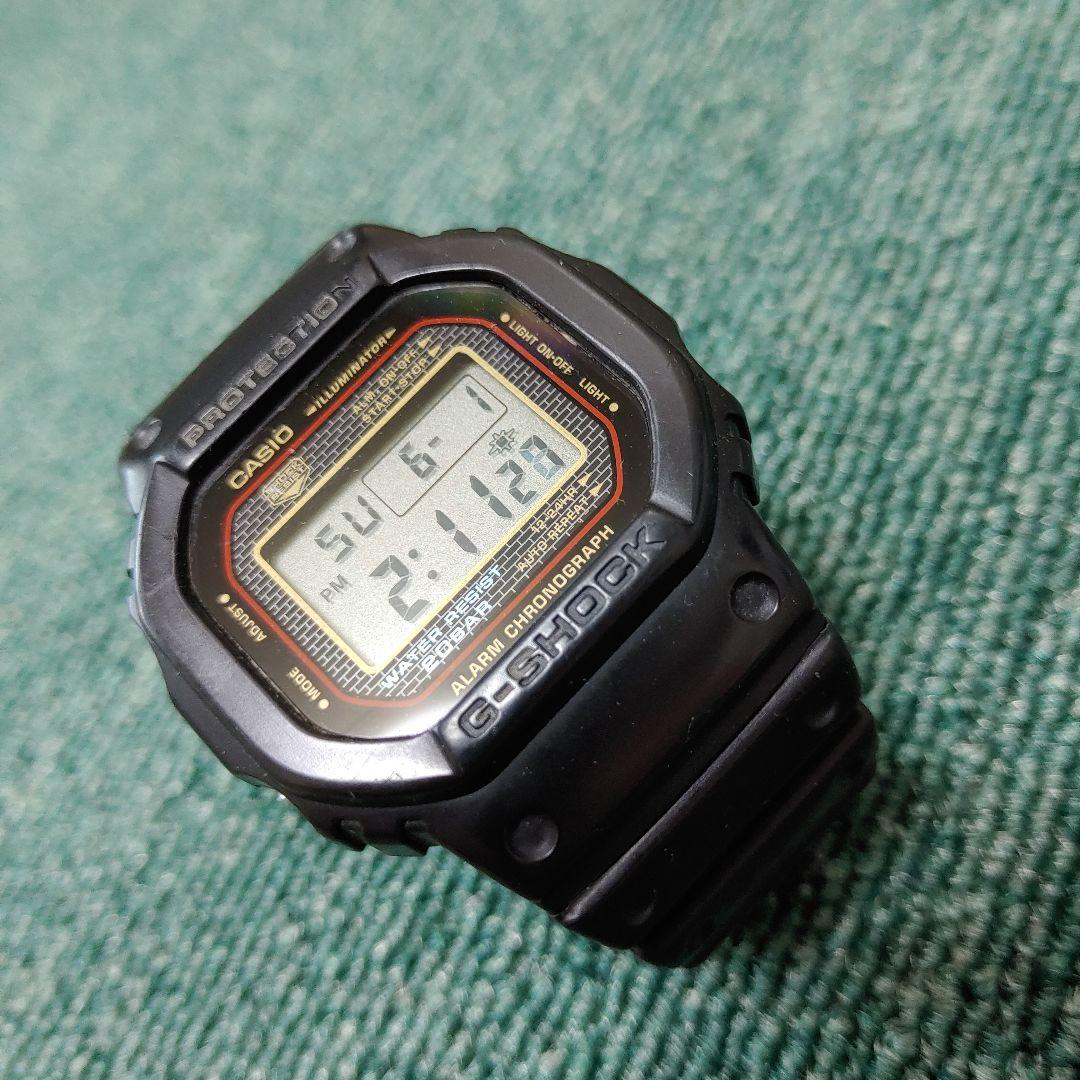 ００４ DWー5000SL CASIO G-SHOCK デジタル腕時計 ブラック