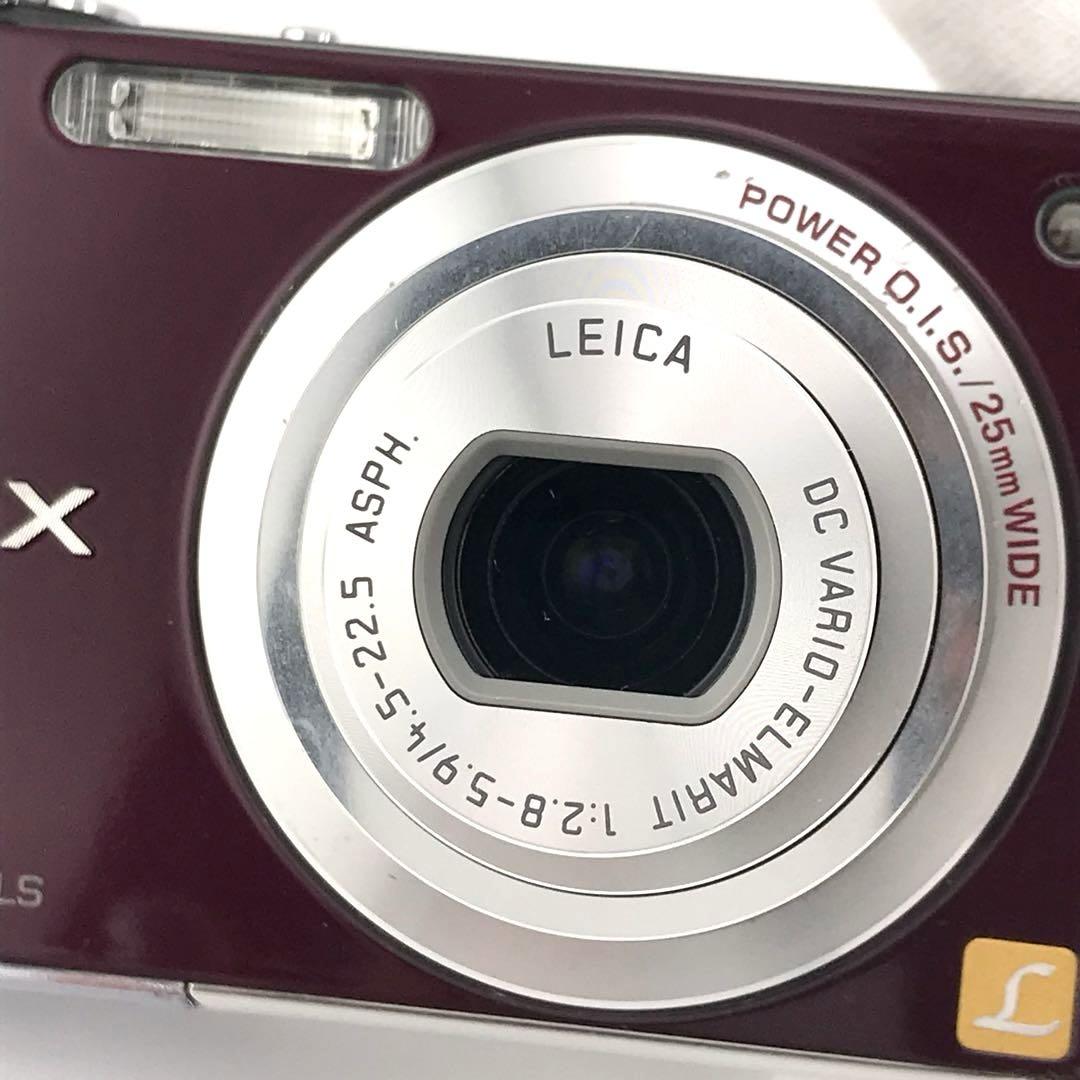 実写良⭕️【動作確認済】Panasonic LUMIX DMC-FX60 ボルドー