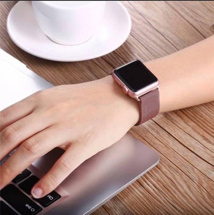 Apple Watch アップルウォッチ ミラネーゼループ バンド 人気 ピンク - メルカリ Apple Watch アップルウォッチ ミラネーゼループ バンド 人気 ピンク - メルカリ