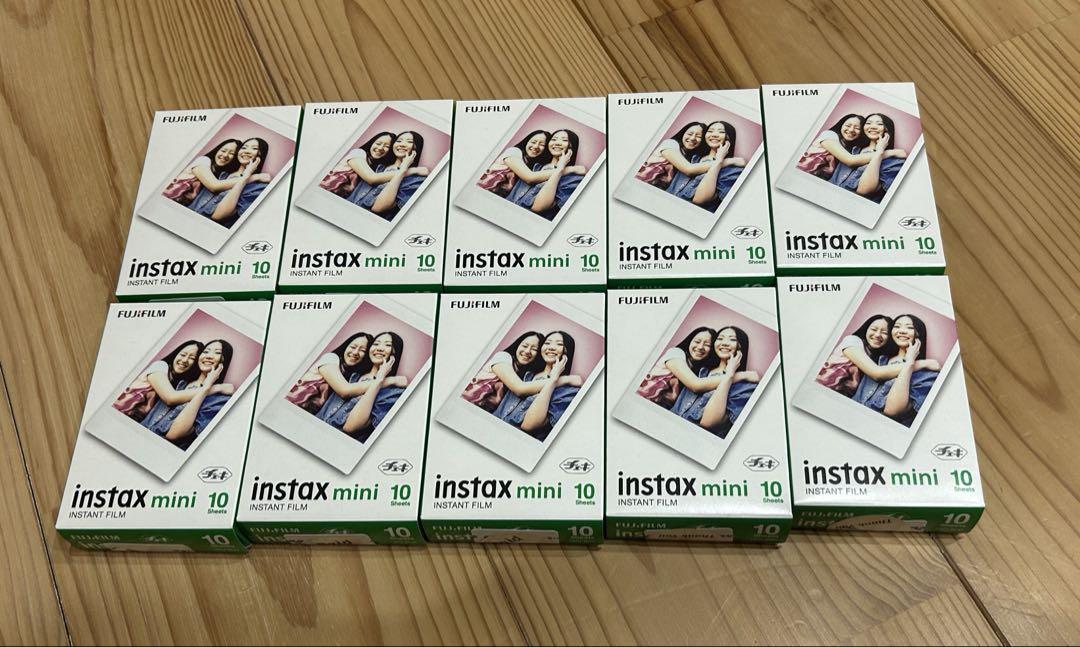 新品 チェキフィルム instax mini 100枚