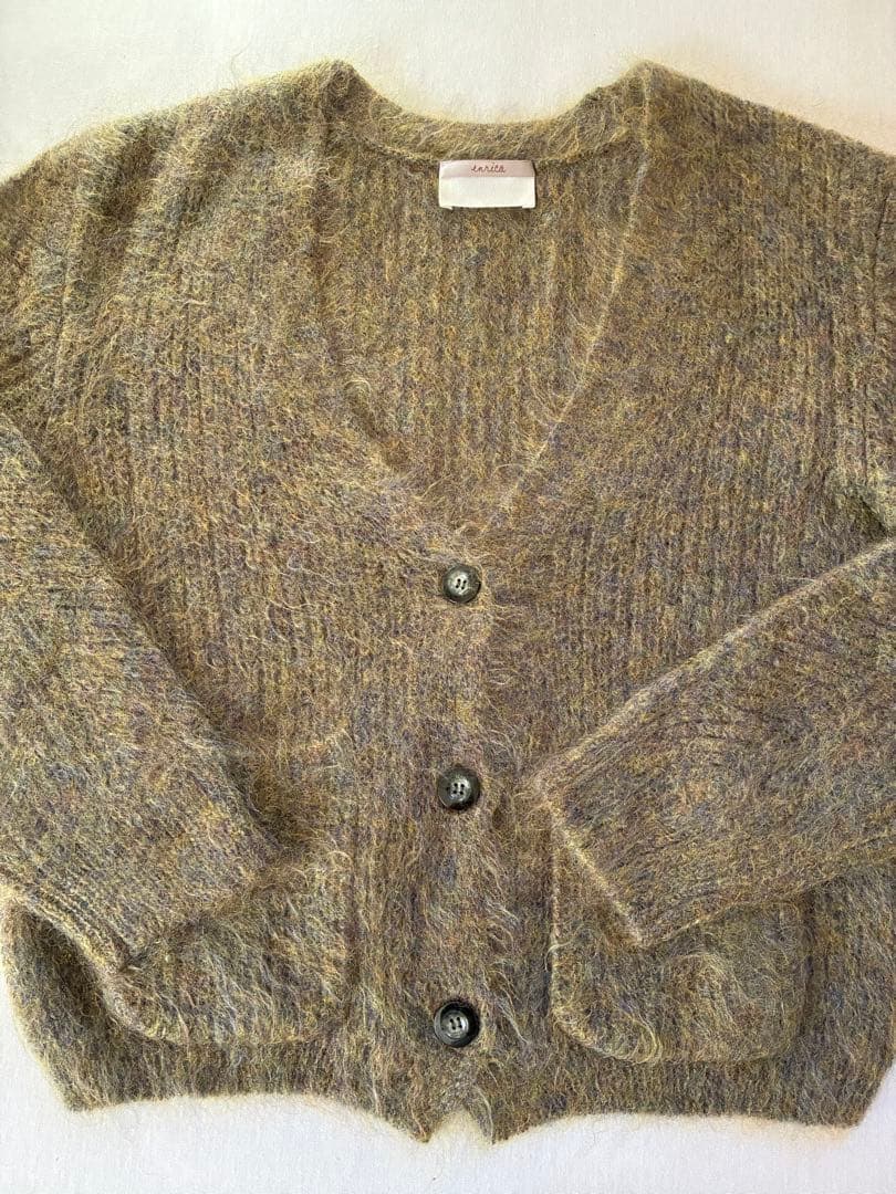 enrica モヘアニットカーディガン enrica モヘアニットカーディガン