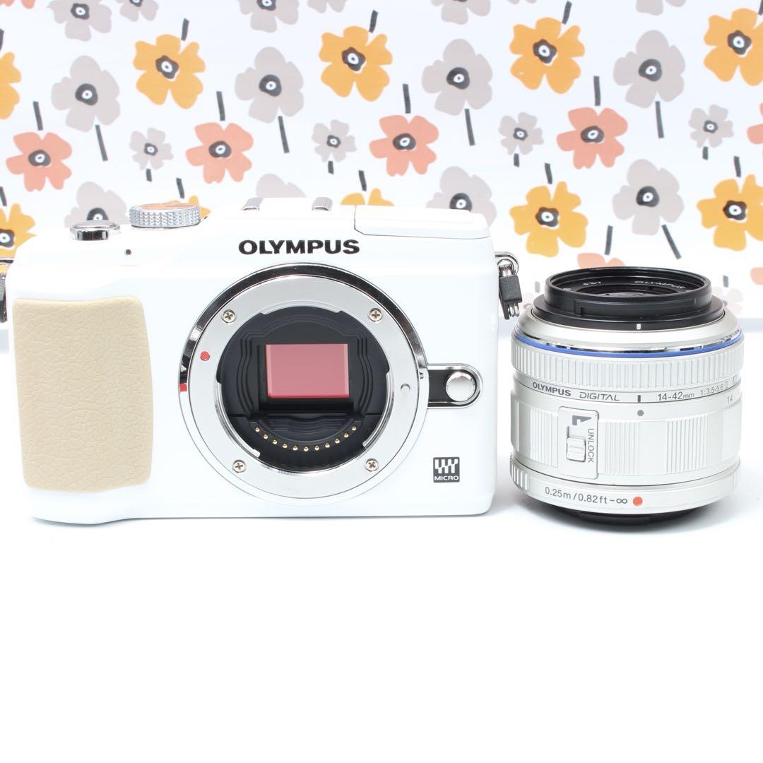 Amazon | OLYMPUS ミラーレス一眼 E-PL2 レンズキット ゴールド