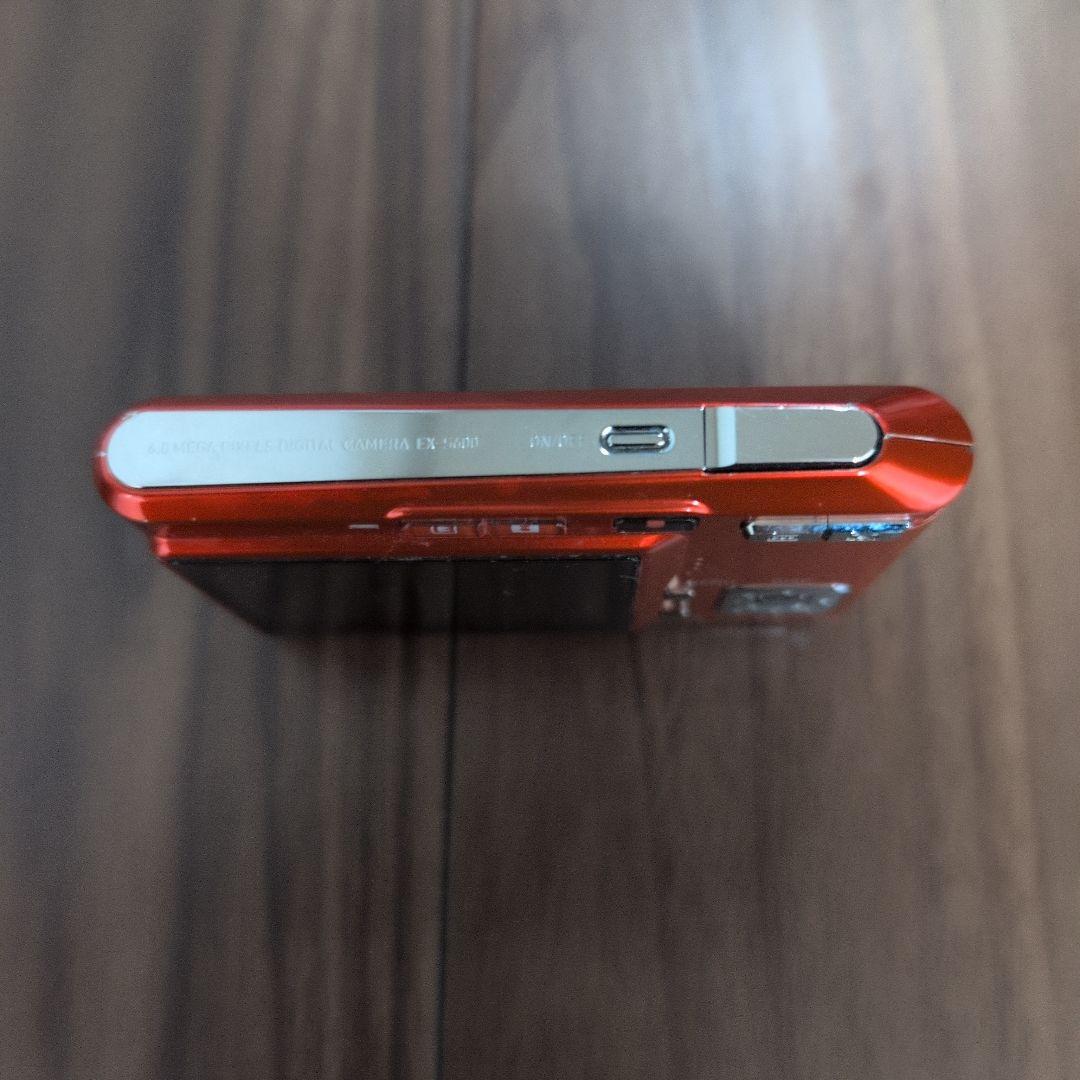 CASIO EXILIM EX−S600 コンパクトデジタルカメラ オレ