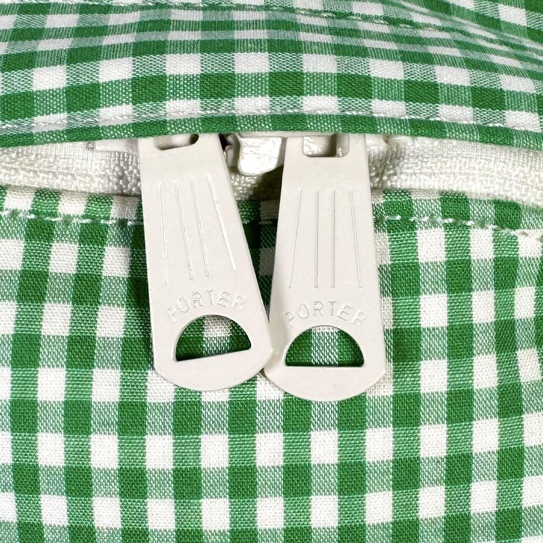 希少 極美品 ポーター × エッセンシャルデザインズ ミニリュック チェック