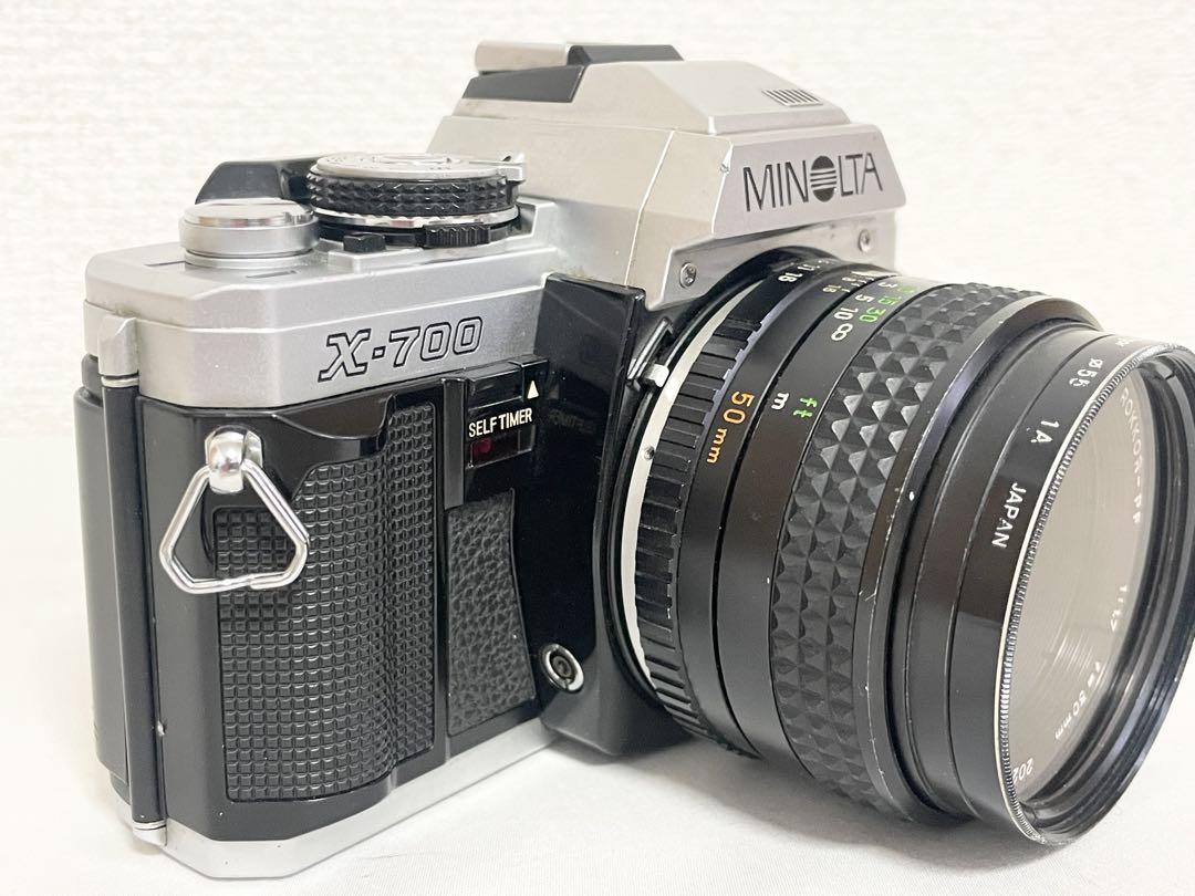 【希少•完動品】　MINOLTA X-700 ＋ROKKOR 50mm F1.7