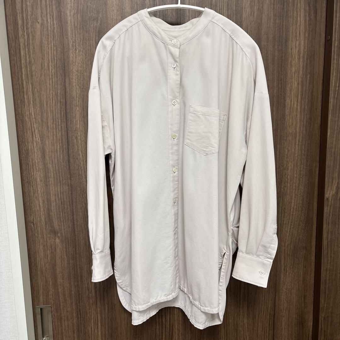 【selecteyecompany】バンドカラーシャツ