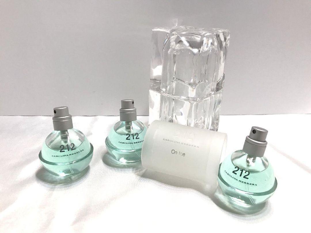 香水 キャロライナヘレラ 212 オン アイス オードトワレEDT30ml 3点