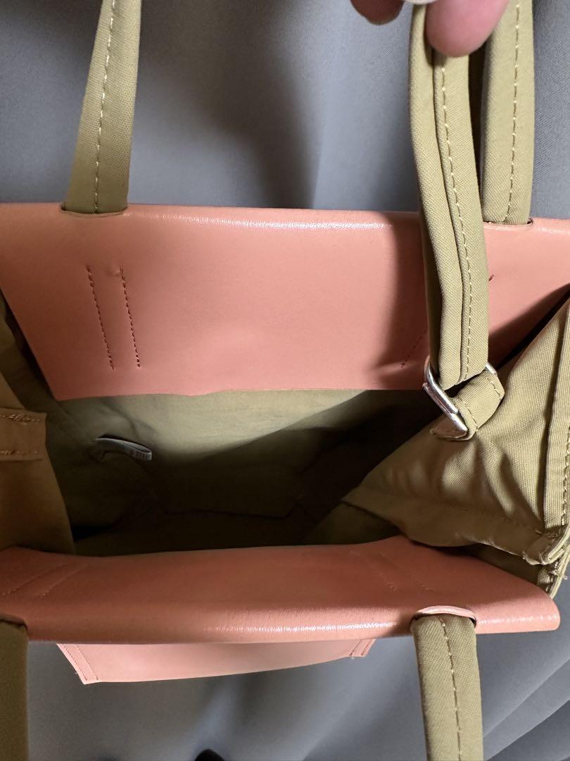 Acne Studios ショルダーバッグ　ベージュ　ピンク