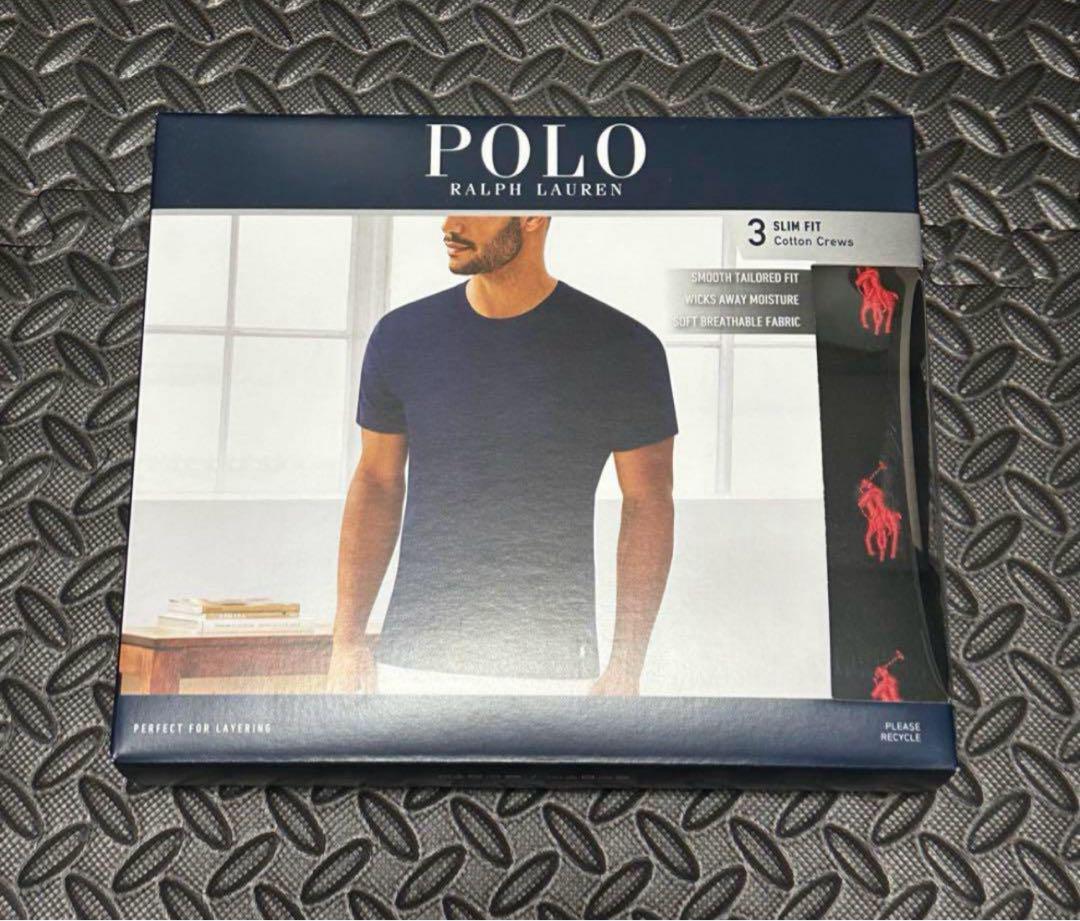 POLO RALPH LAUREN スリムフィット Tシャツ1枚セットXS 黒