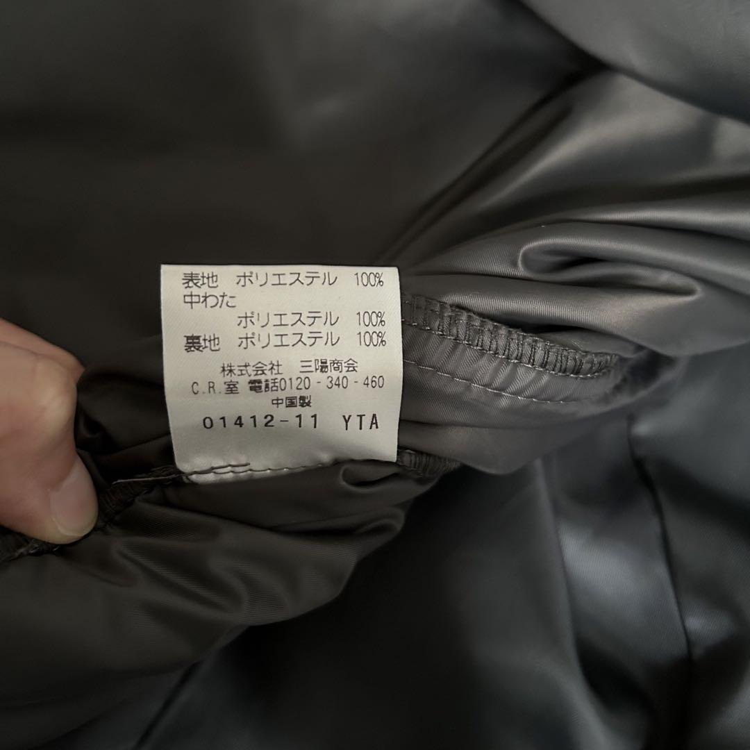 【美品】エポカウォモ　ライナー付フライフロント　高見えビジネストレンチコート