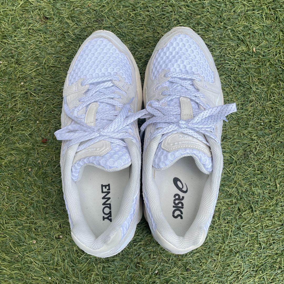 靴 ENNOY asics GEL-NIMBUS 9 (WHITE / CREAM