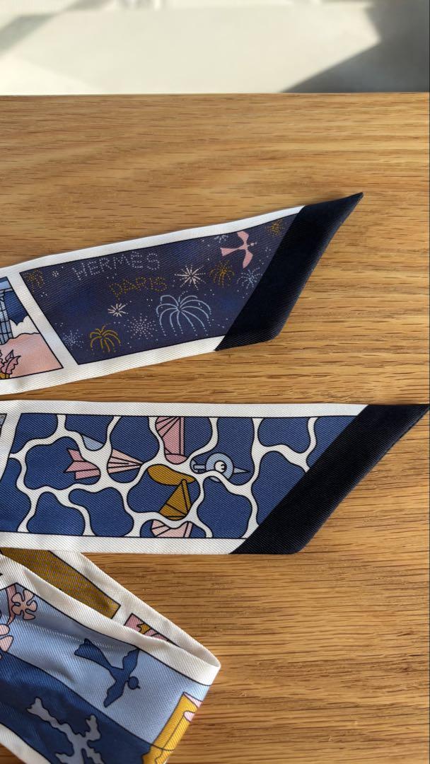 美品HERMES ツイリー　ファクトリースーツ