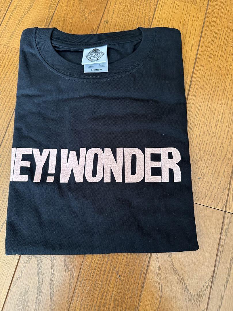 HEY!WONDER Tシャツ Mサイズ ブラック