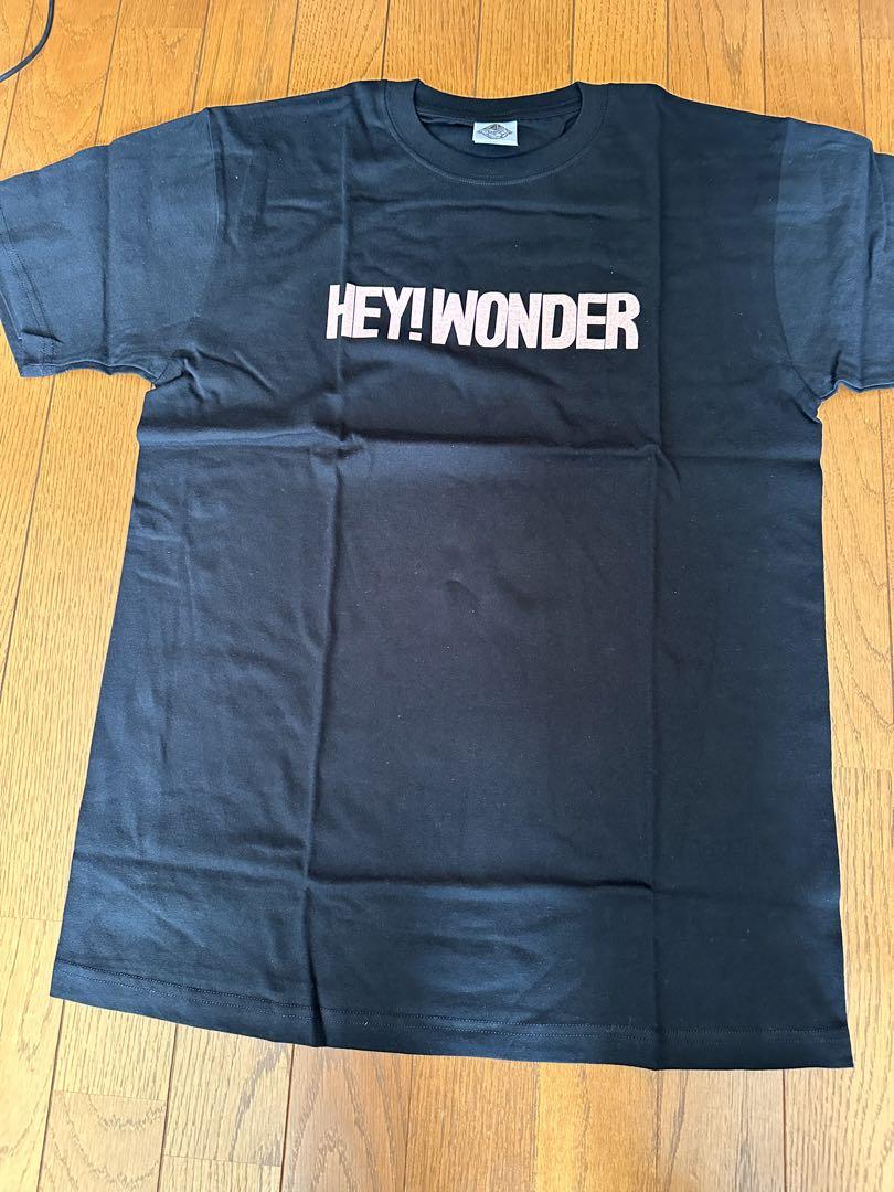 HEY!WONDER Tシャツ Mサイズ ブラック