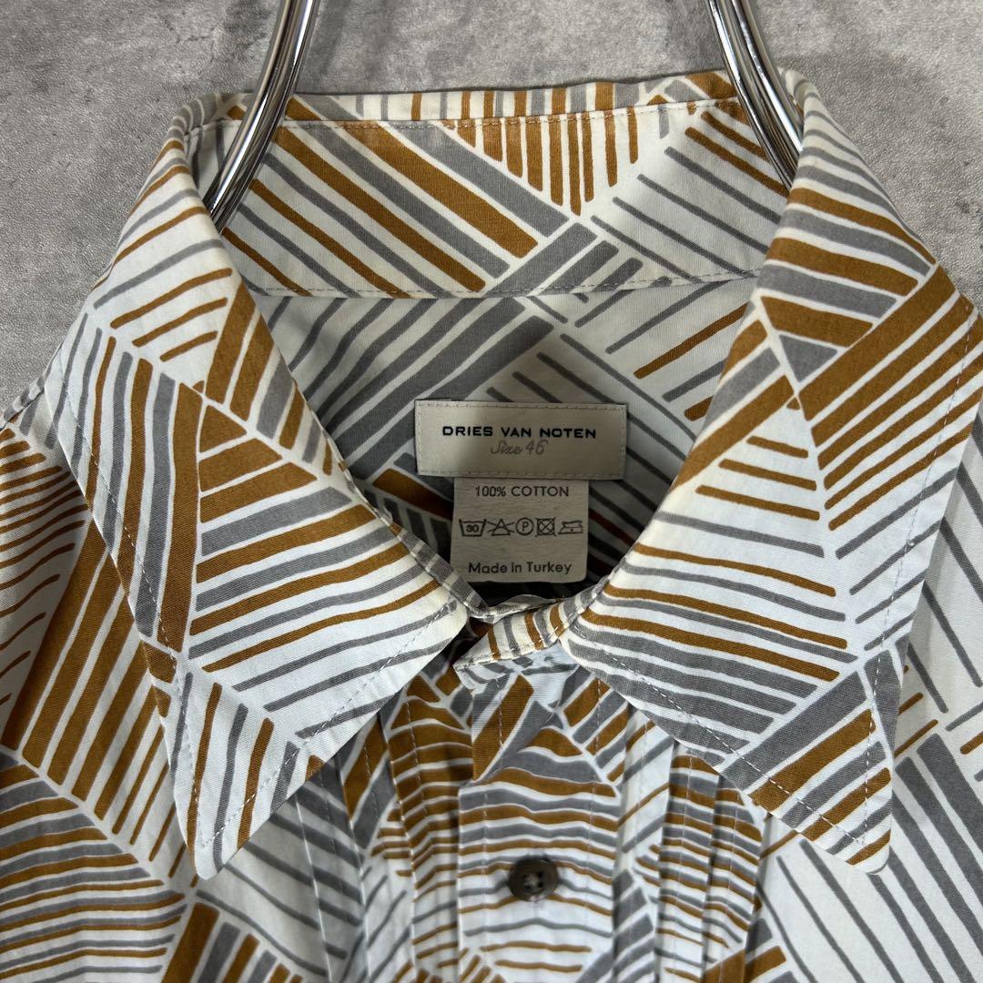 NOTEN ドリスヴァンノッテン総柄シャツ
