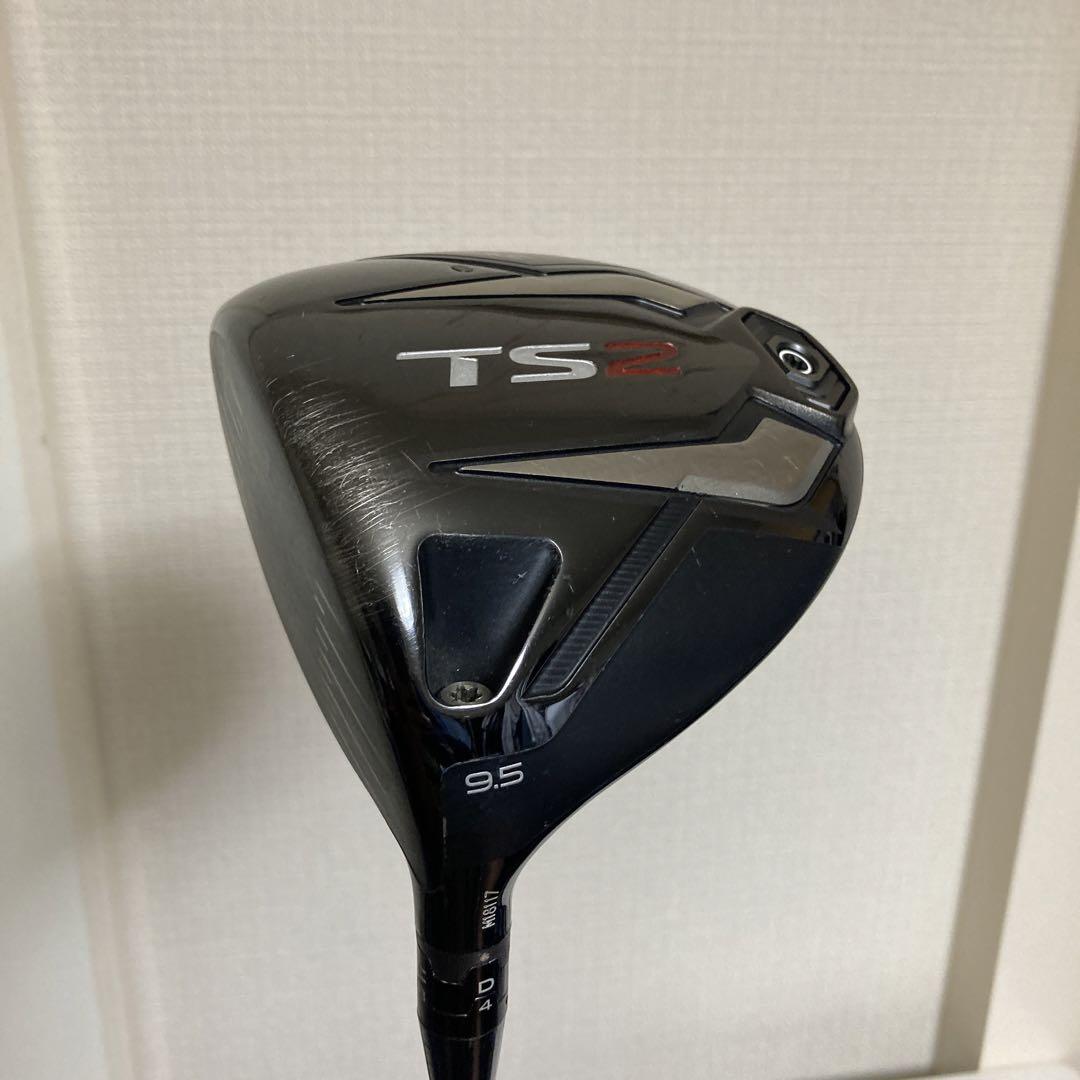 Titleist - タイトリスト TS2 ドライバー9.5° & 5W18° レフティー Titleist TS2 ドライバー 9.5度レフティ左用