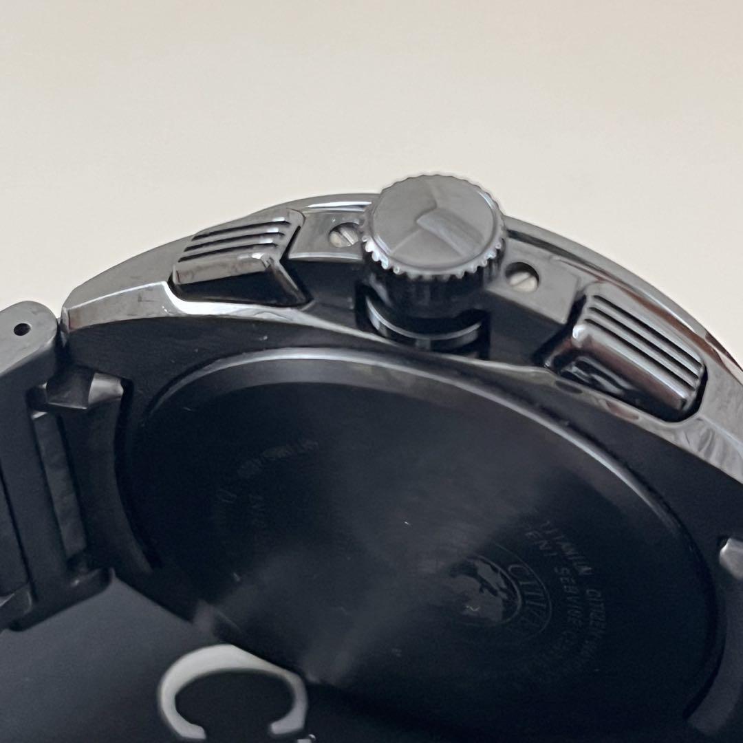 CITIZEN ATTESA アテッサ ATD53-3012 電波時計 チタン