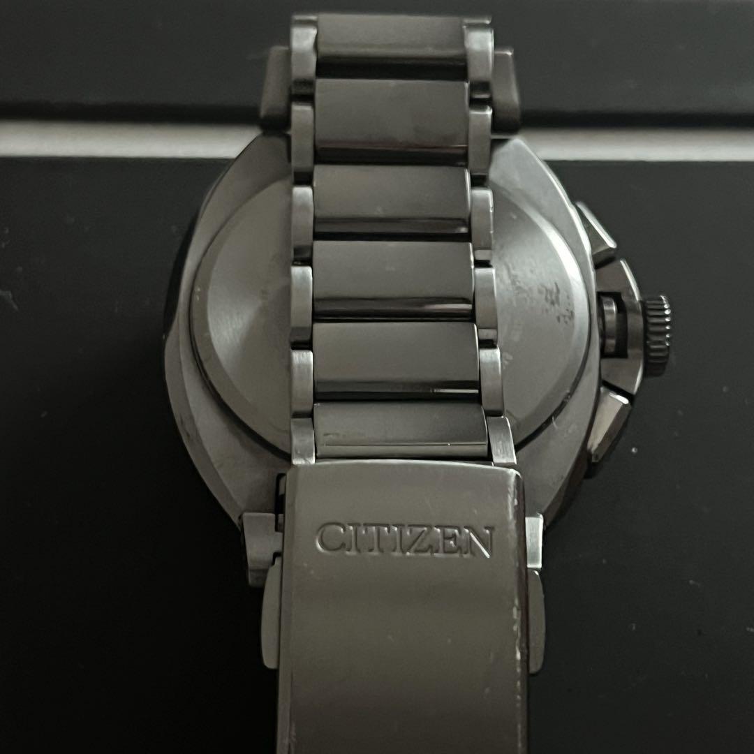 CITIZEN ATTESA アテッサ ATD53-3012 電波時計 チタン
