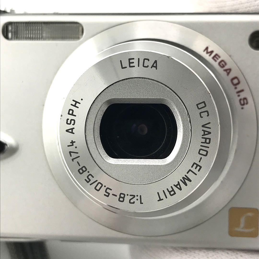 【カード、リーダー付】Panasonic LUMIX DMC-FX8シルバー