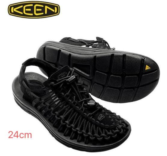 KEEN 24cm ブラック スポーツサンダル 24cm