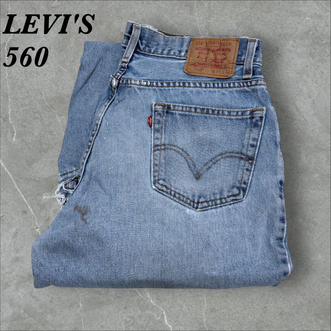 180]リーバイス 560 COMFORT FITデニムパンツジーパンUSA古着