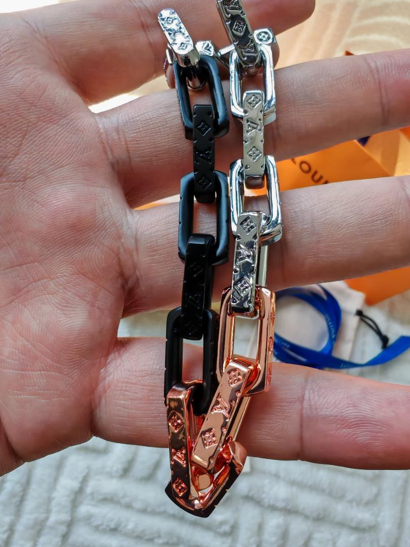 LOUIS VUITTON マルチカラー チェーンブレスレット