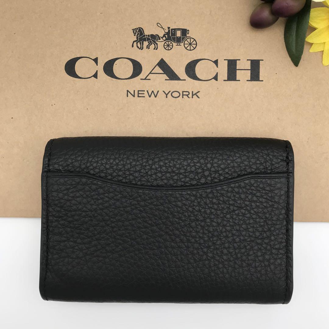 COACH 大人気！！ ビジネス カードケース ブラック 名刺入れ 新品 COACH 大人気！！ ビジネス カードケース ブラック 名刺入れ 新品