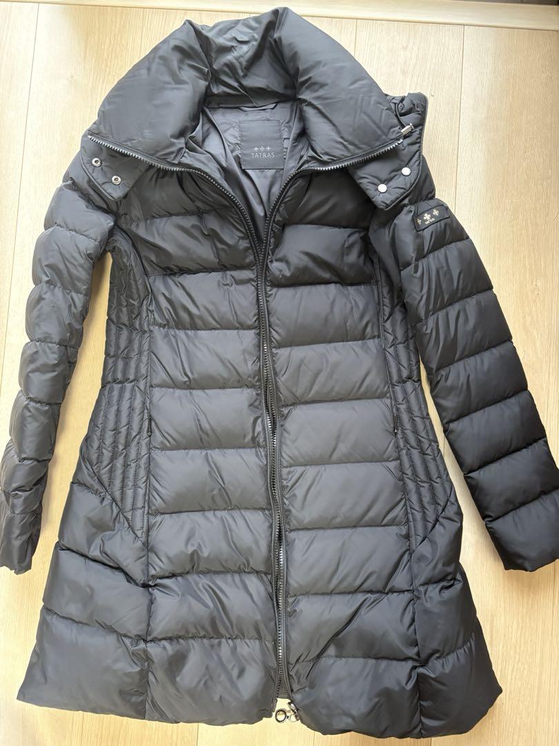 【美品】TATRAS POLITEAMAブラック ダウンジャケット