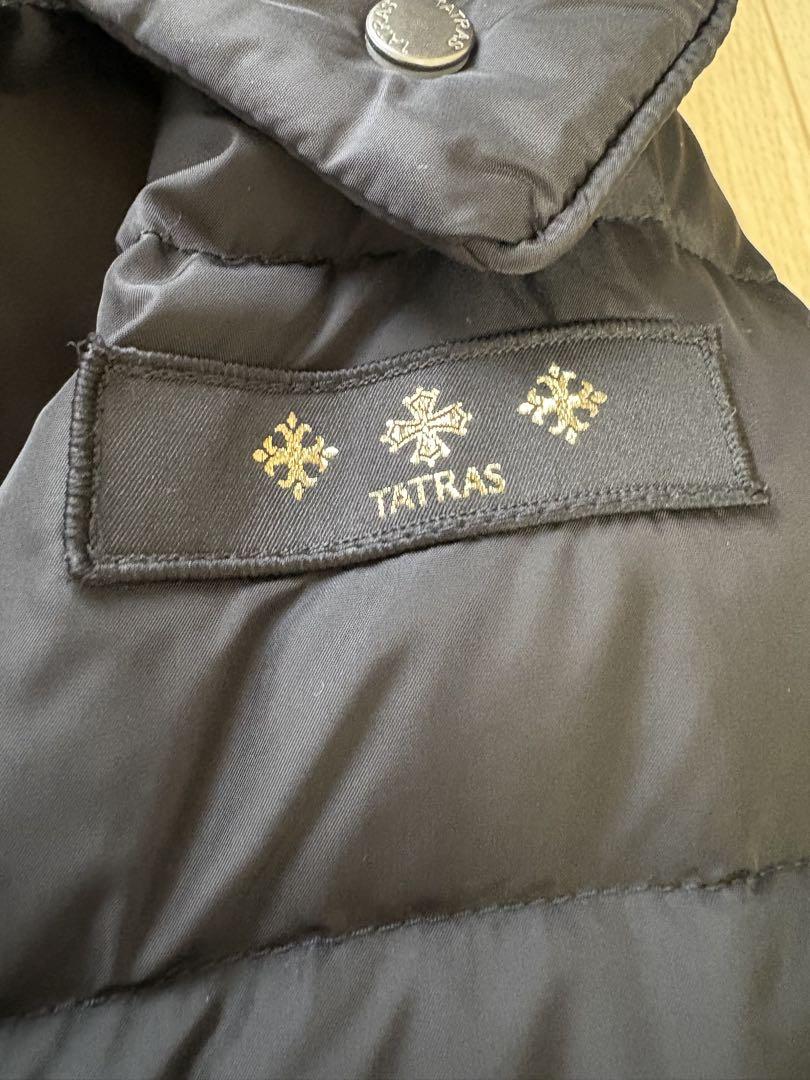 【美品】TATRAS POLITEAMAブラック ダウンジャケット