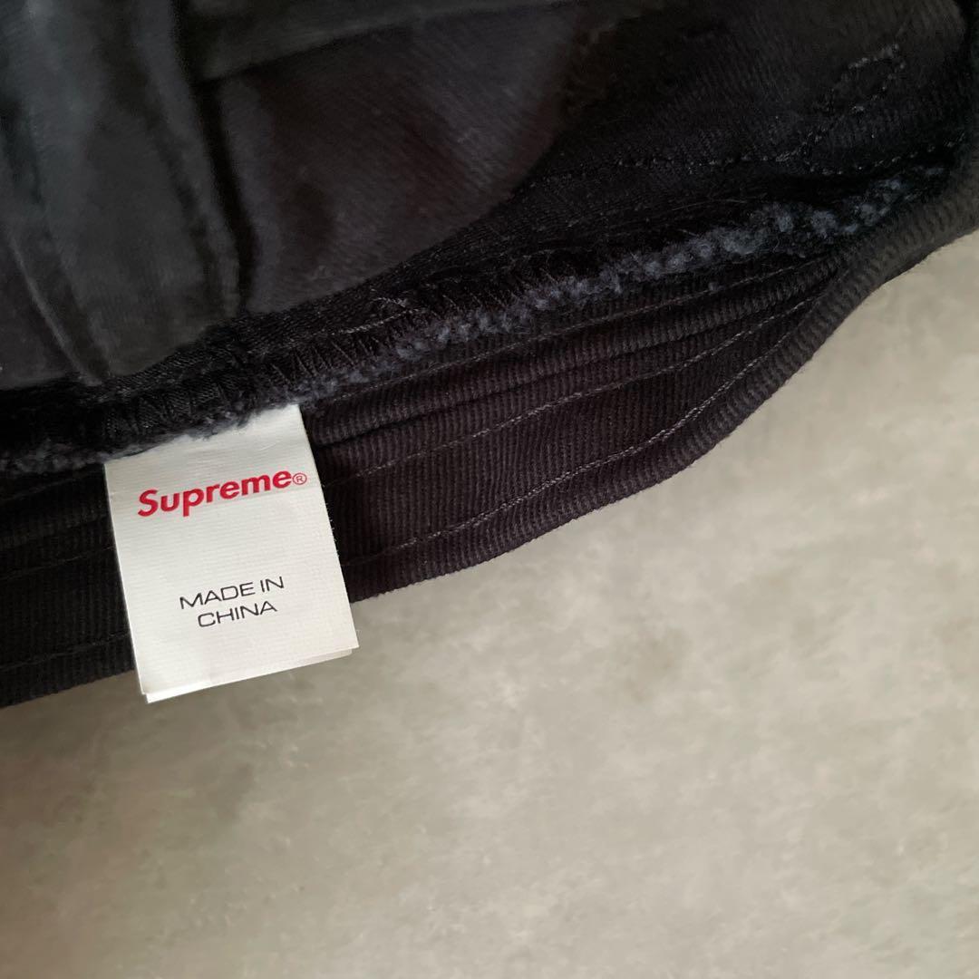 Supreme バケットハット カットオフ ブラック クラッシュ バケハ