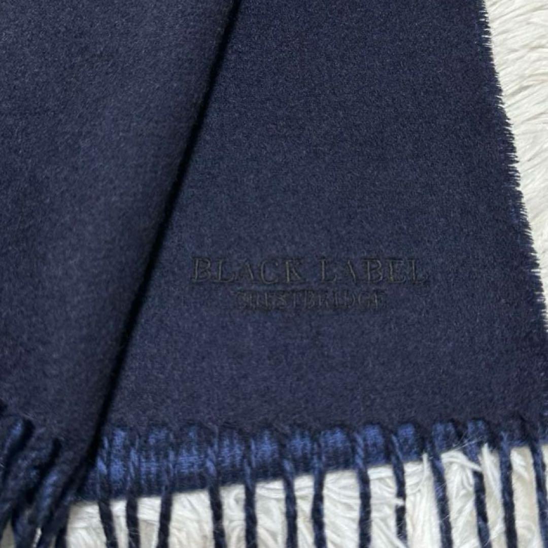 BLACKLABEL CRESTBRIDGE ブラックレーベル カシミヤマフラー