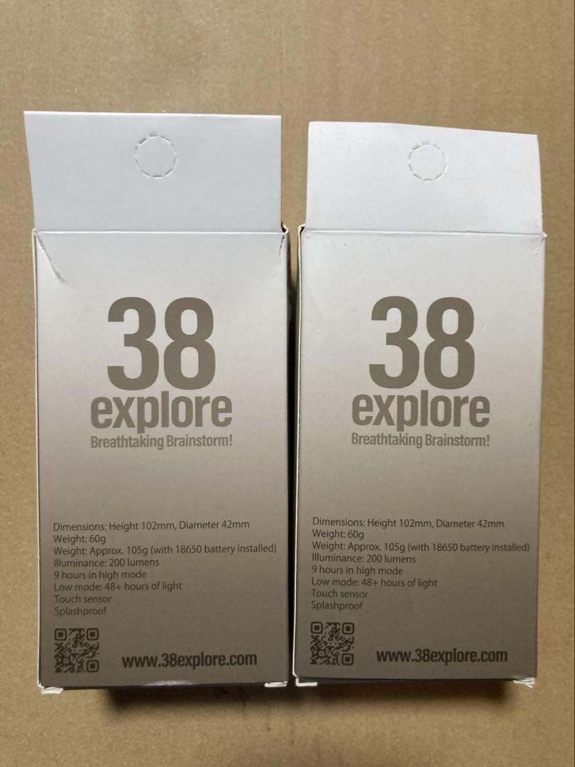 新品未使用品　M16新作 38explore 38灯【2個セット】超稀少