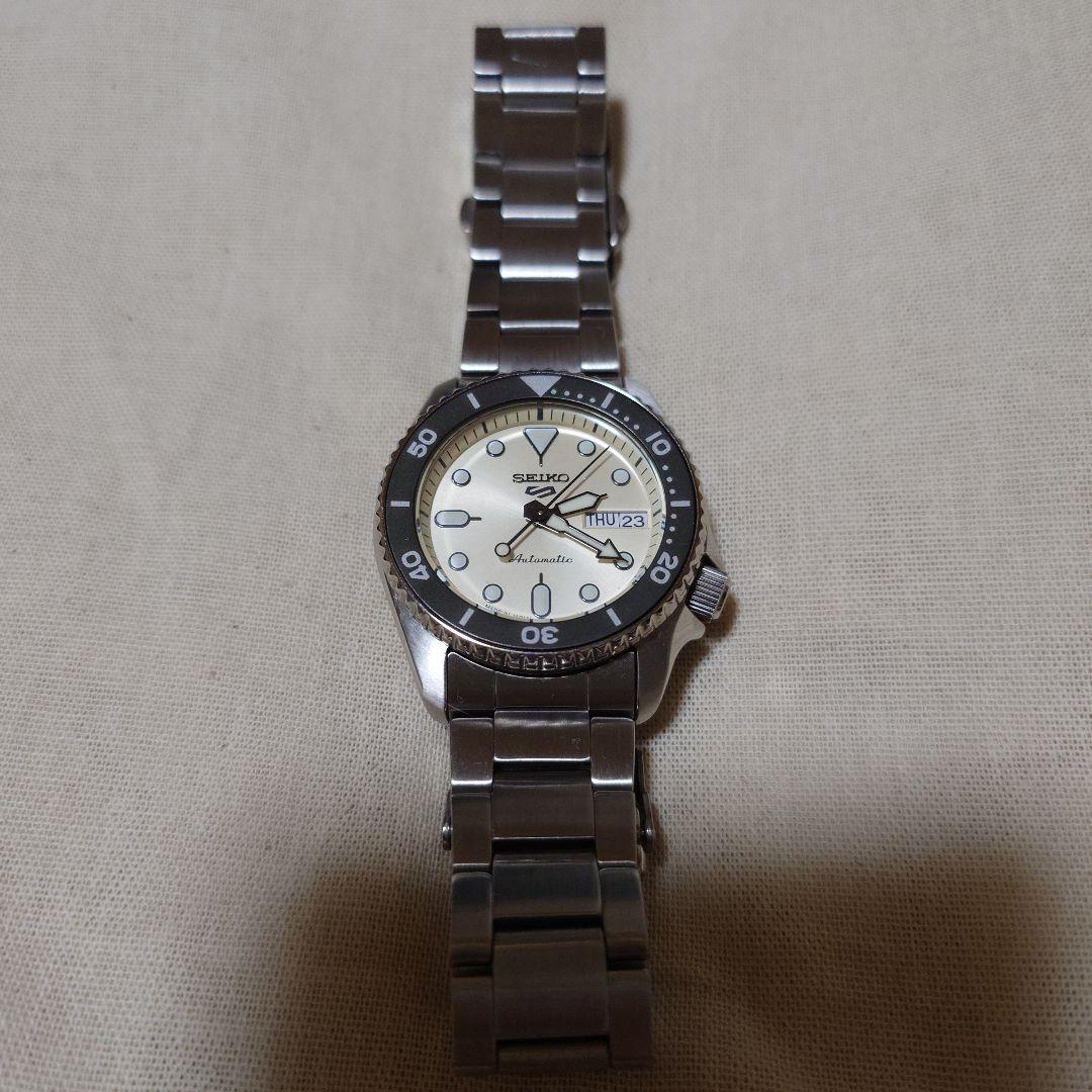 SEIKO5 Mid-size 自動巻き メンズ 腕時計 SRPK31